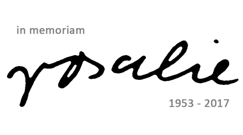 in memoriam | rosalie | 1953-2017